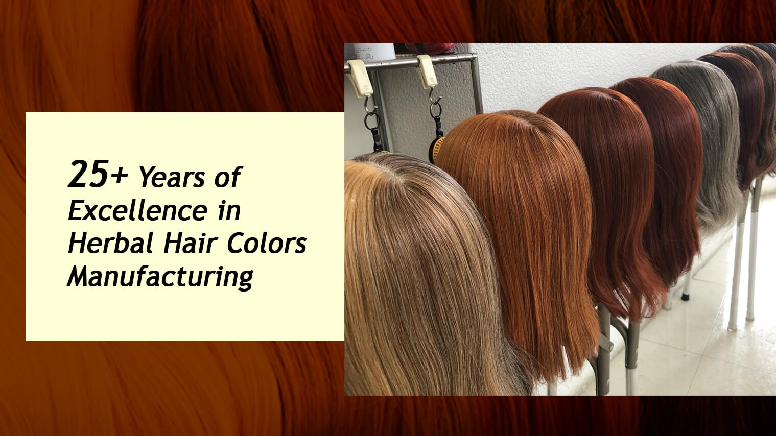 herbal hair colors manufacturing